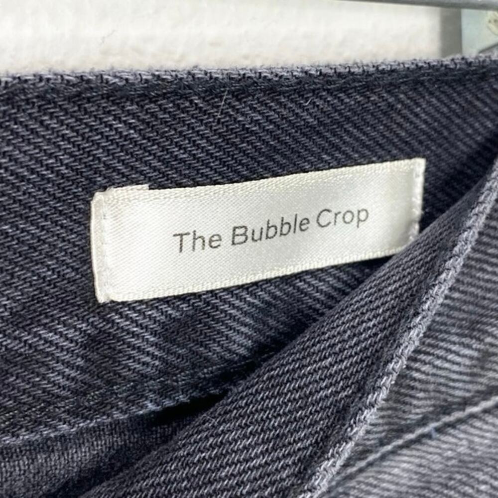 Frame Denim The Bubble Crop Jeans In Limitless Raw Fray 27 NWT - Picture 7 of 11